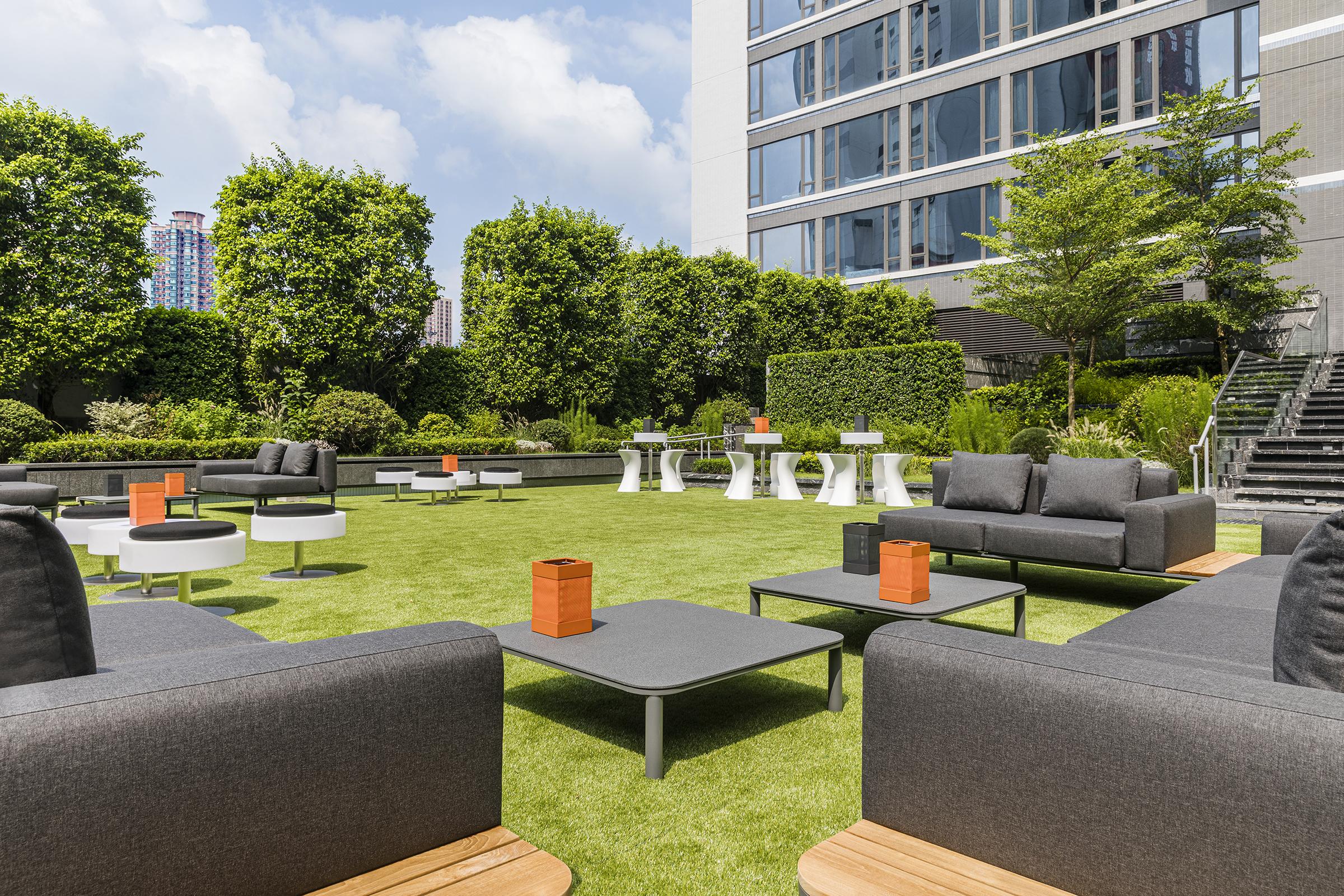 Alva Hotel By Royal Hong Kong Luaran gambar The rooftop garden